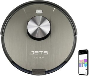 Robô Aspirador JETS Platinum - Mapeamento a Laser - Compatível com Alexa